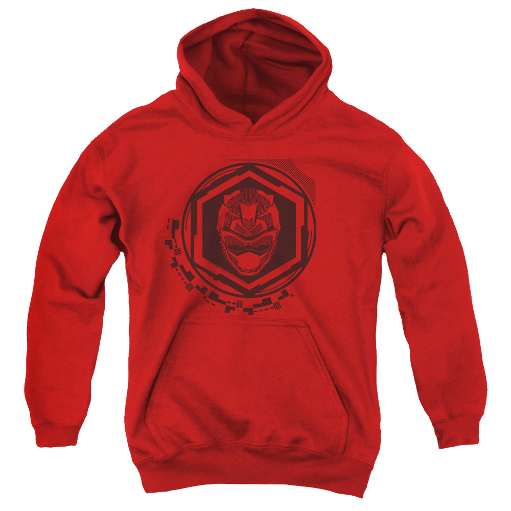 Power Rangers Red Ranger - Youth Hoodie Youth Hoodie (Ages 8-12) Power Rangers   