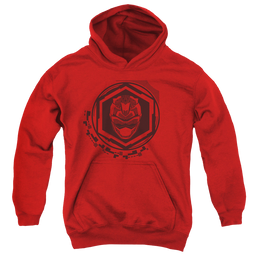 Power Rangers Red Ranger - Youth Hoodie Youth Hoodie (Ages 8-12) Power Rangers   