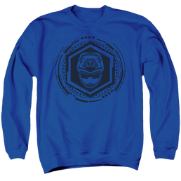 Power Rangers Blue Ranger - Men's Crewneck Sweatshirt Men's Crewneck Sweatshirt Power Rangers   