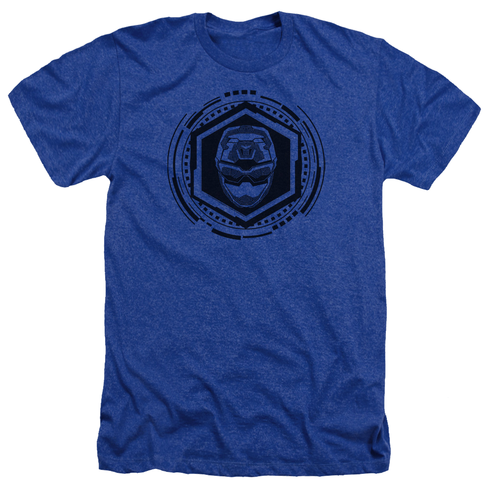 Power Rangers Blue Ranger - Men's Heather T-Shirt Men's Heather T-Shirt Power Rangers   