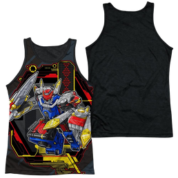 Power Rangers Megazord - Men's Black Back Tank Top Men's Black Back Tank Power Rangers   