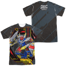 Power Rangers Megazord (Front/Back Print) - Men's All-Over Print T-Shirt Men's All-Over Print T-Shirt Power Rangers   