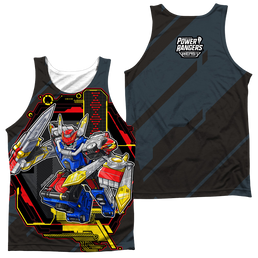 Power Rangers Megazord (Front/Back Print) - Men's All Over Print Tank Top Men's All Over Print Tank Power Rangers   