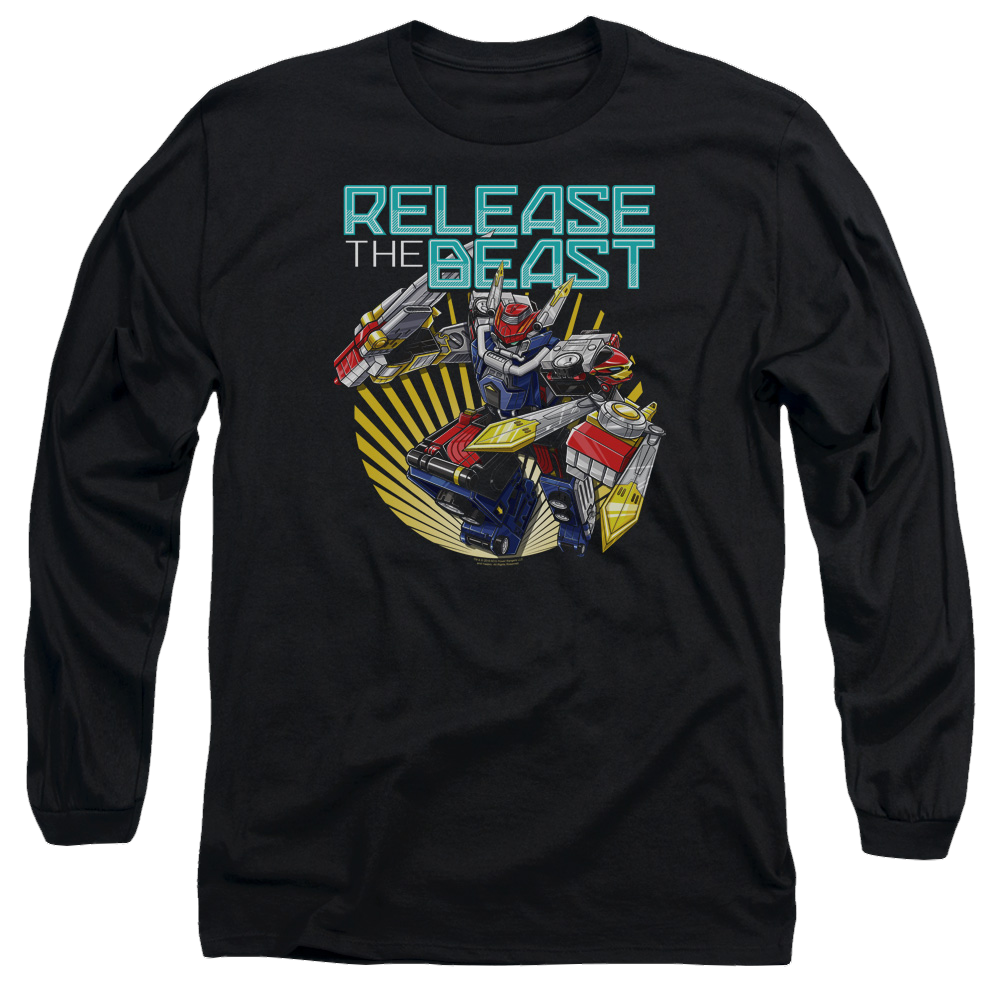 Power Rangers Beast Release - Men's Long Sleeve T-Shirt Men's Long Sleeve T-Shirt Power Rangers   