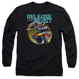 Power Rangers Beast Release - Men's Long Sleeve T-Shirt Men's Long Sleeve T-Shirt Power Rangers   