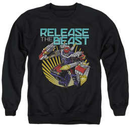 Power Rangers Beast Release - Men's Crewneck Sweatshirt Men's Crewneck Sweatshirt Power Rangers   