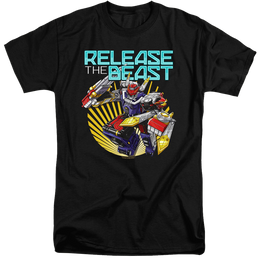 Power Rangers Beast Release - Men's Tall Fit T-Shirt Men's Tall Fit T-Shirt Power Rangers   