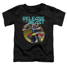 Power Rangers Beast Release - Toddler T-Shirt Toddler T-Shirt Power Rangers   