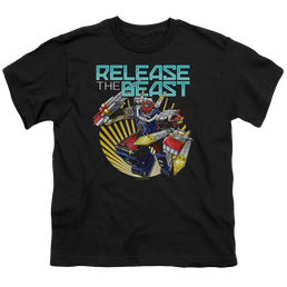 Power Rangers Beast Release - Youth T-Shirt Youth T-Shirt (Ages 8-12) Power Rangers   