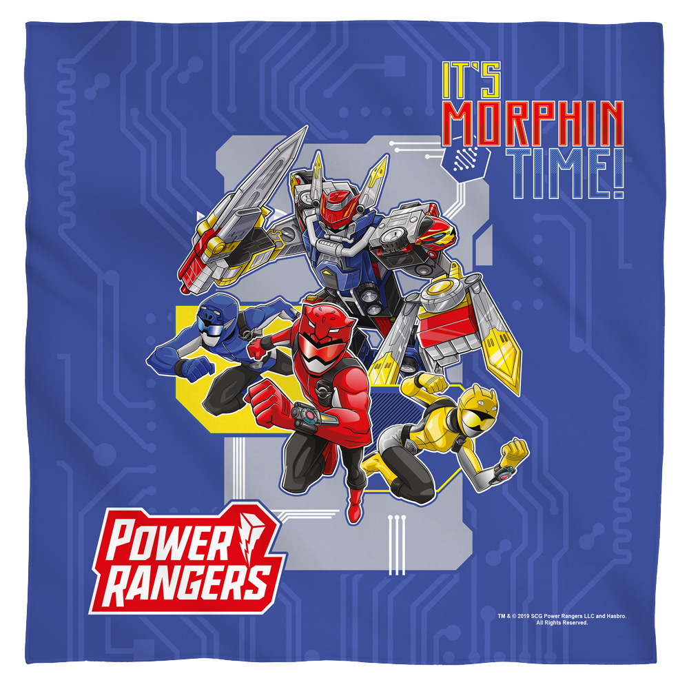 Power Rangers Its Morphin Time - Bandana Bandanas Power Rangers   