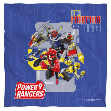 Power Rangers Its Morphin Time bandana
