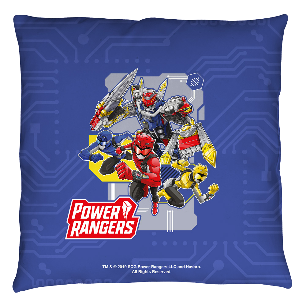 Power Rangers Its Morphin Time - Throw Pillows Throw Pillows Power Rangers   