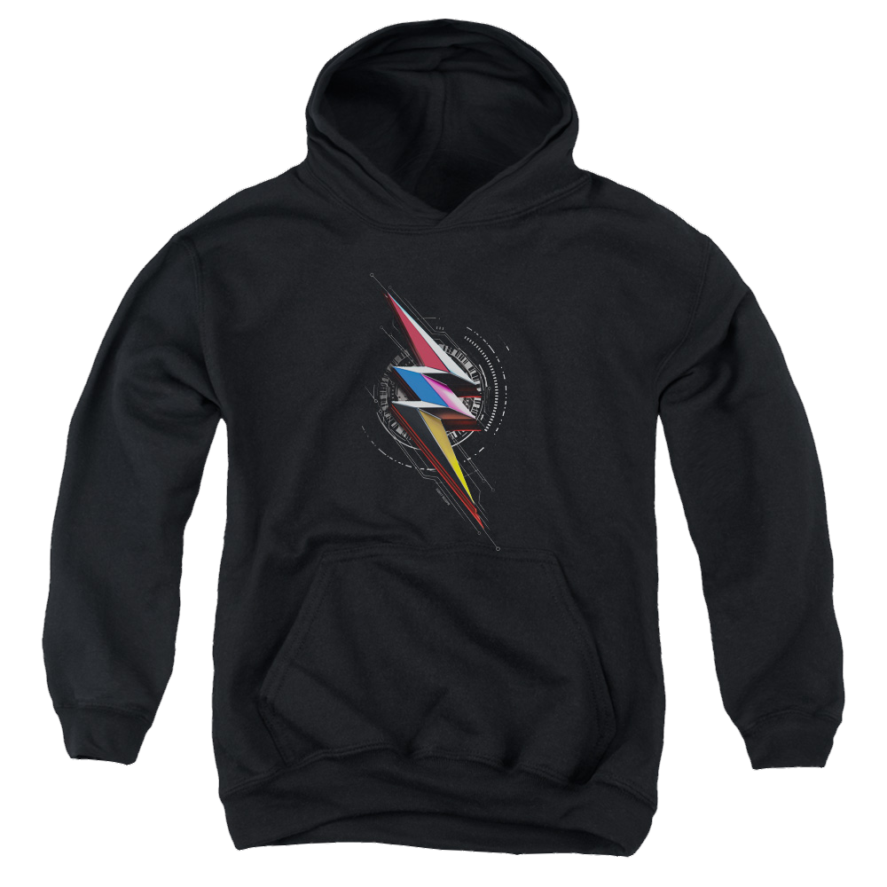 Power Rangers Bolt Sigil Youth Hoodie (Ages 8-12) Youth Hoodie (Ages 8-12) Power Rangers   