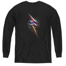 Power Rangers Movie Bolt Sigil - Youth Long Sleeve T-Shirt Youth Long Sleeve T-Shirt Power Rangers   