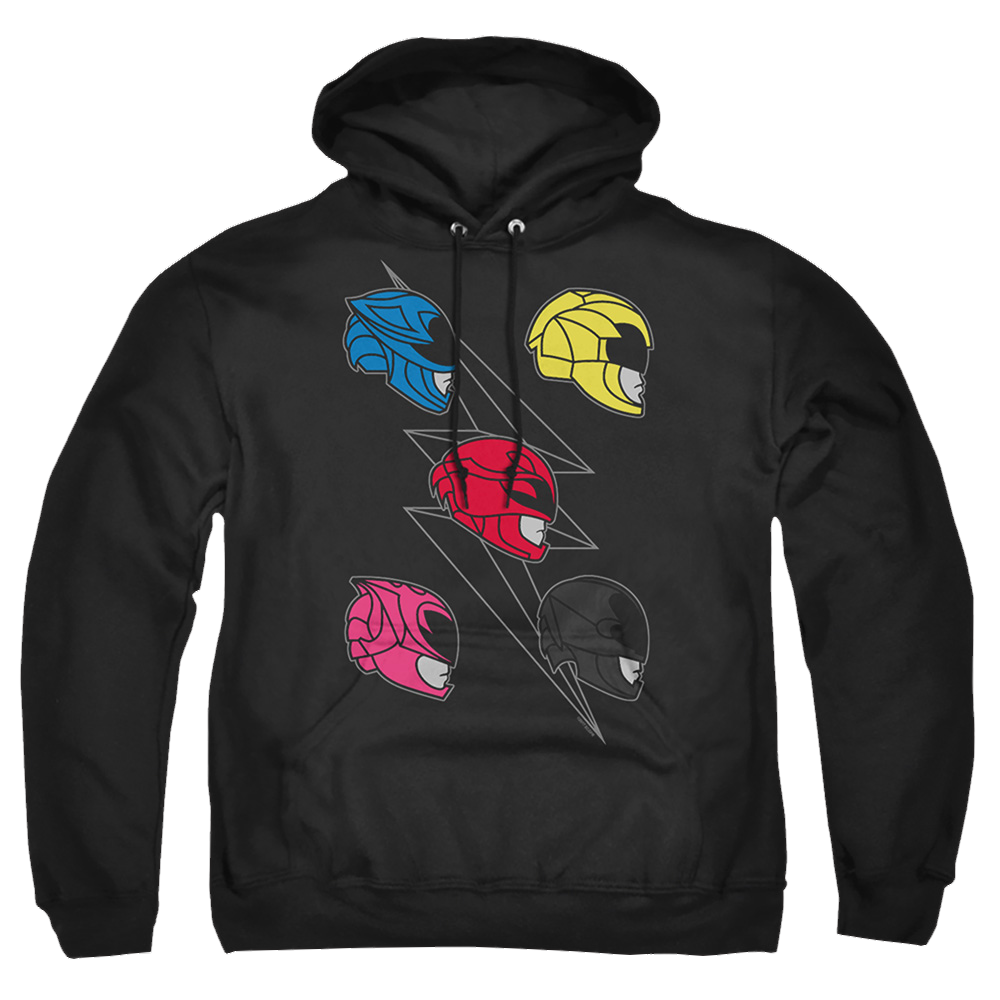 Power Rangers Line Helmets Pullover Hoodie Pullover Hoodie Power Rangers   