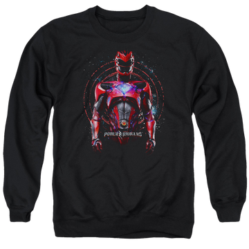 Power Rangers Red Ranger Men's Crewneck Sweatshirt Men's Crewneck Sweatshirt Power Rangers   