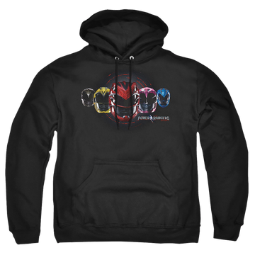 Power Rangers Head Group Pullover Hoodie Pullover Hoodie Power Rangers   