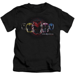 Power Rangers Head Group Kid's T-Shirt (Ages 4-7) Kid's T-Shirt (Ages 4-7) Power Rangers   