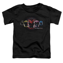 Power Rangers Head Group Toddler T-Shirt Toddler T-Shirt Power Rangers   