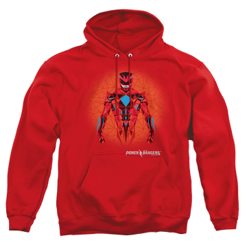 Power Rangers Red Power Ranger Graphic Pullover Hoodie Pullover Hoodie Power Rangers   