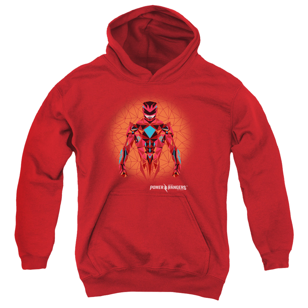 Power Rangers Red Power Ranger Graphic Youth Hoodie (Ages 8-12) Youth Hoodie (Ages 8-12) Power Rangers   