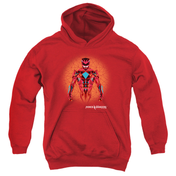 Power Rangers Red Power Ranger Graphic Youth Hoodie (Ages 8-12) Youth Hoodie (Ages 8-12) Power Rangers   