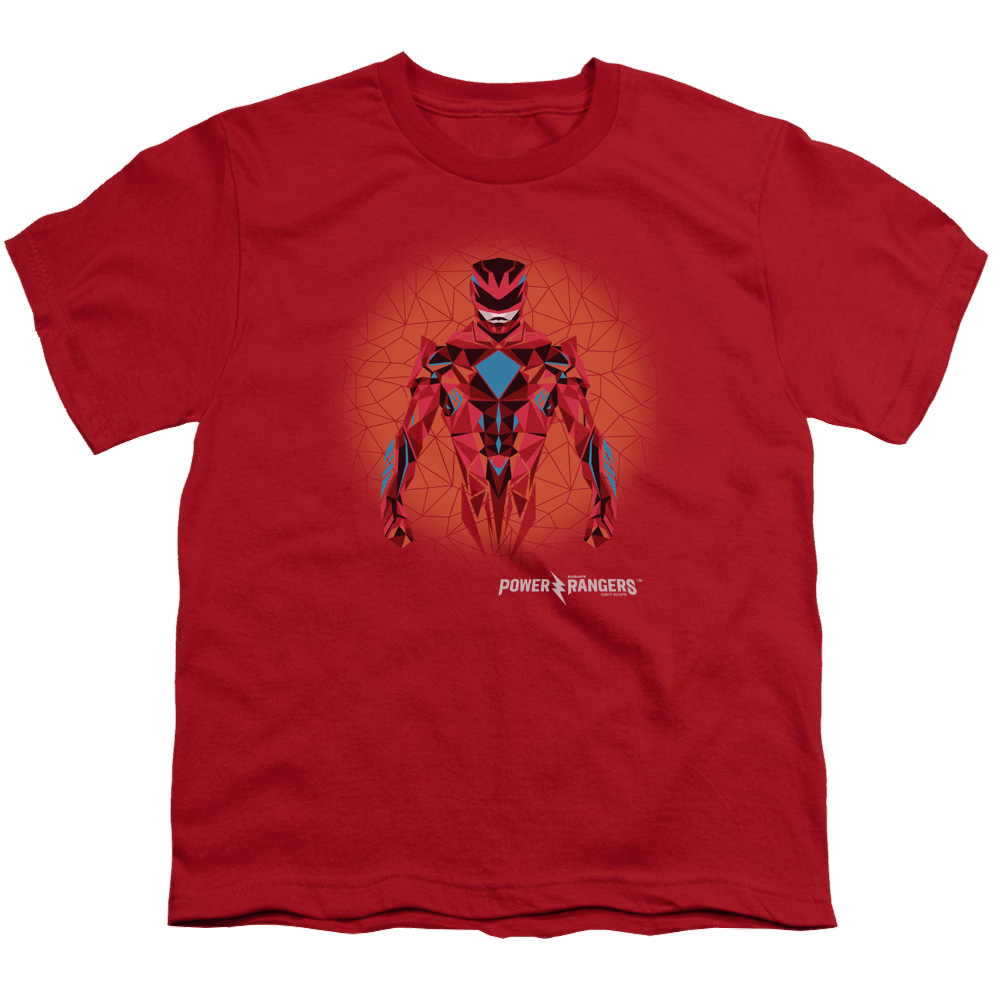 Power Rangers Red Power Ranger Graphic Youth T-Shirt (Ages 8-12) Youth T-Shirt (Ages 8-12) Power Rangers   