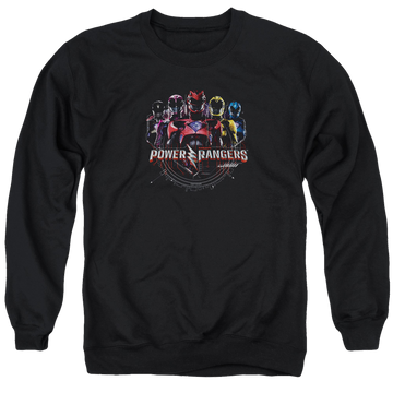 Power Rangers Ranger Circuitry Men's Crewneck Sweatshirt Men's Crewneck Sweatshirt Power Rangers   