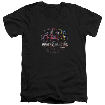 Power Rangers Ranger Circuitry Men's V-Neck T-Shirt Men's V-Neck T-Shirt Power Rangers   