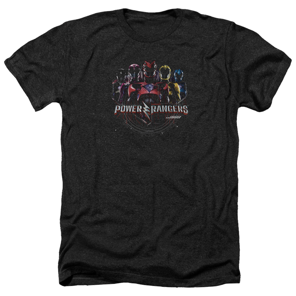 Power Rangers Ranger Circuitry Men's Heather T-Shirt Men's Heather T-Shirt Power Rangers   