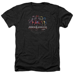 Power Rangers Ranger Circuitry Men's Heather T-Shirt Men's Heather T-Shirt Power Rangers   