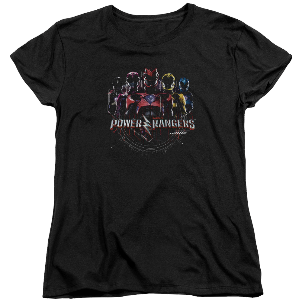 Power Rangers Ranger Circuitry Women's T-Shirt Women's T-Shirt Power Rangers   
