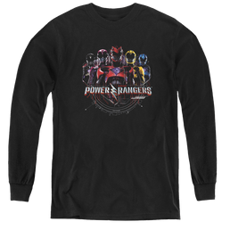 Power Rangers Movie Ranger Circuitry - Youth Long Sleeve T-Shirt Youth Long Sleeve T-Shirt Power Rangers   