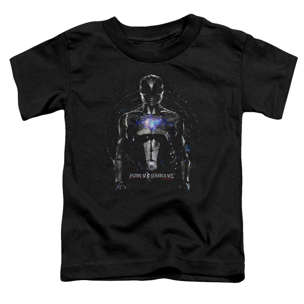 Power Rangers Movie Black Ranger - Toddler T-Shirt Toddler T-Shirt Power Rangers   