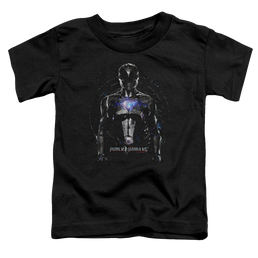 Power Rangers Movie Black Ranger - Toddler T-Shirt Toddler T-Shirt Power Rangers   