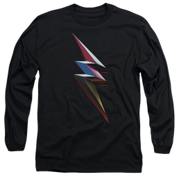 Power Rangers Movie Bolt Men's Long Sleeve T-Shirt Men's Long Sleeve T-Shirt Power Rangers   