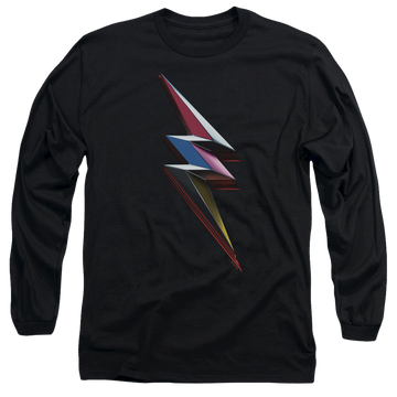 Power Rangers Movie Bolt Men's Long Sleeve T-Shirt Men's Long Sleeve T-Shirt Power Rangers   
