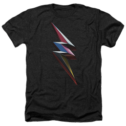 Power Rangers Movie Bolt Men's Heather T-Shirt Men's Heather T-Shirt Power Rangers   