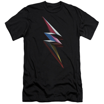 Power Rangers Movie Bolt Men's Premium Slim Fit T-Shirt Men's Premium Slim Fit T-Shirt Power Rangers   