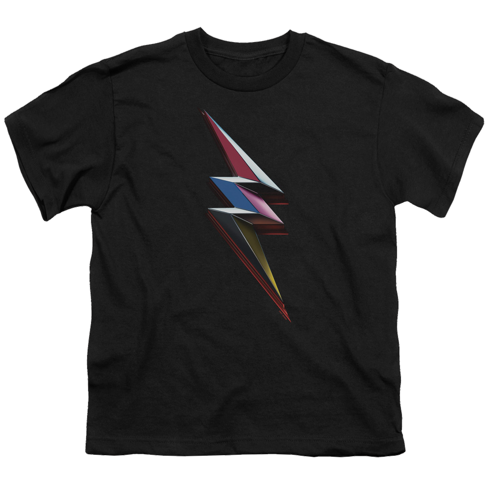 Power Rangers Movie Bolt Youth T-Shirt (Ages 8-12) Youth T-Shirt (Ages 8-12) Power Rangers   