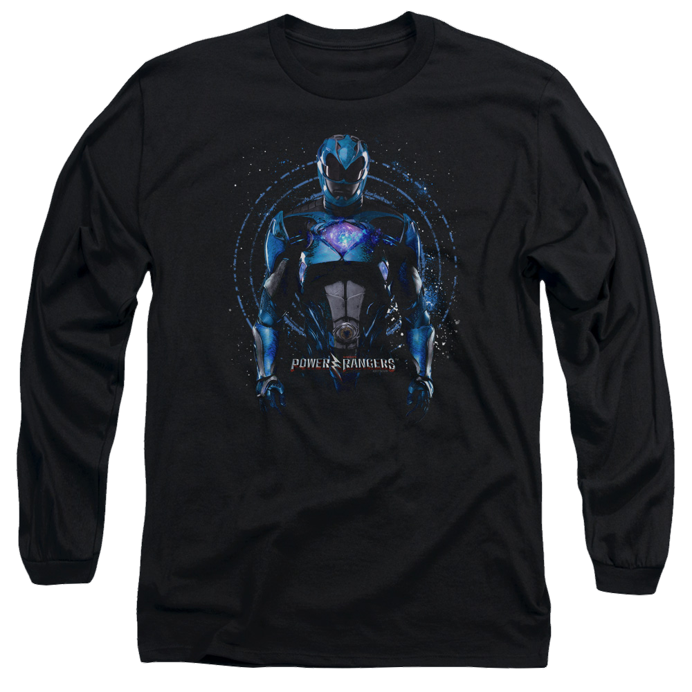 Power Rangers Blue Ranger Men's Long Sleeve T-Shirt Men's Long Sleeve T-Shirt Power Rangers   