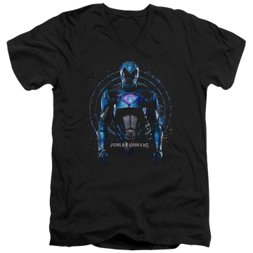 Power Rangers Blue Ranger Men's V-Neck T-Shirt Men's V-Neck T-Shirt Power Rangers   