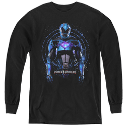 Power Rangers Movie Blue Ranger - Youth Long Sleeve T-Shirt Youth Long Sleeve T-Shirt Power Rangers   
