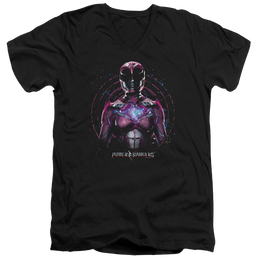 Power Rangers Pink Ranger Men's V-Neck T-Shirt Men's V-Neck T-Shirt Power Rangers   