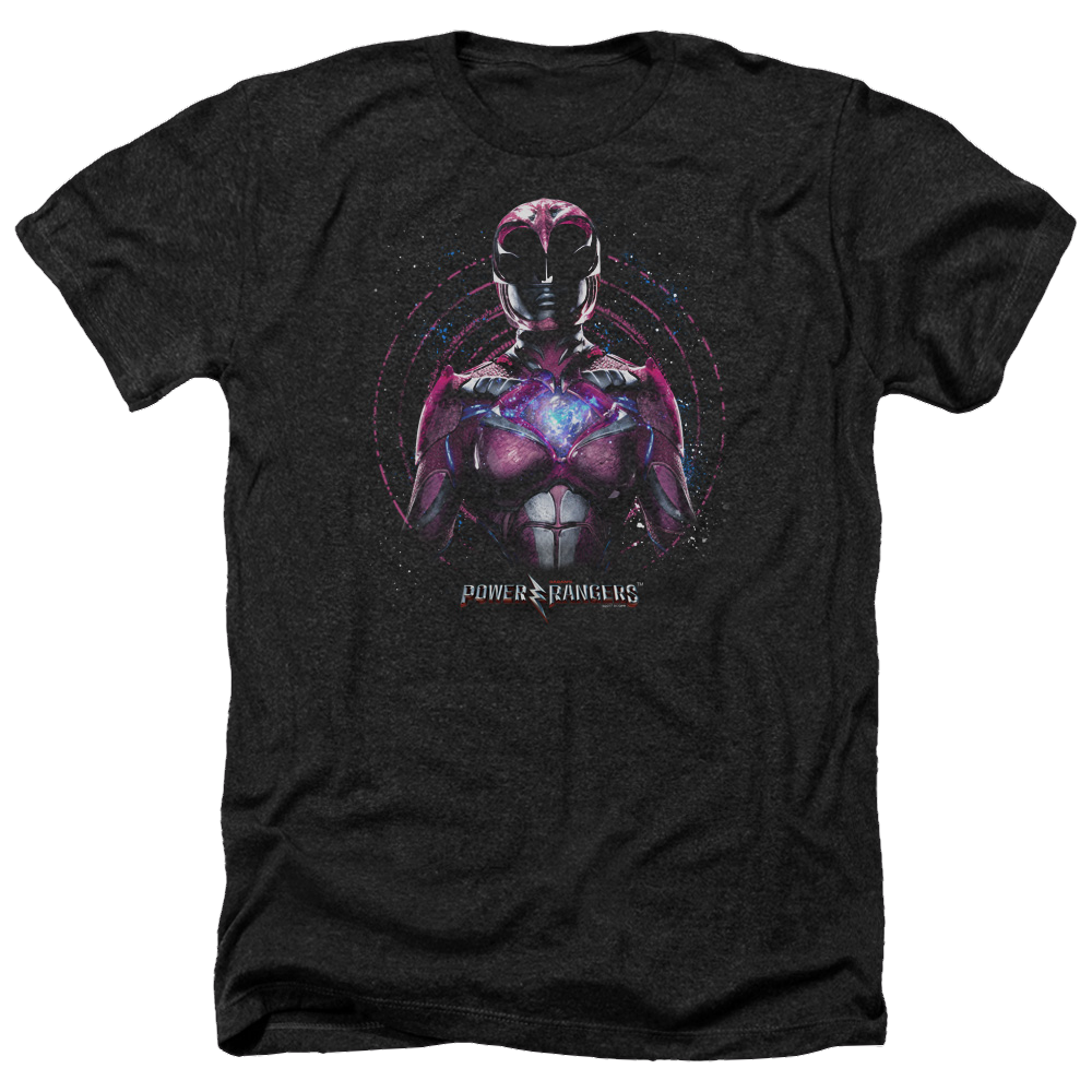 Power Rangers Pink Ranger Men's Heather T-Shirt Men's Heather T-Shirt Power Rangers   