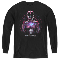 Power Rangers Movie Pink Ranger - Youth Long Sleeve T-Shirt Youth Long Sleeve T-Shirt Power Rangers   