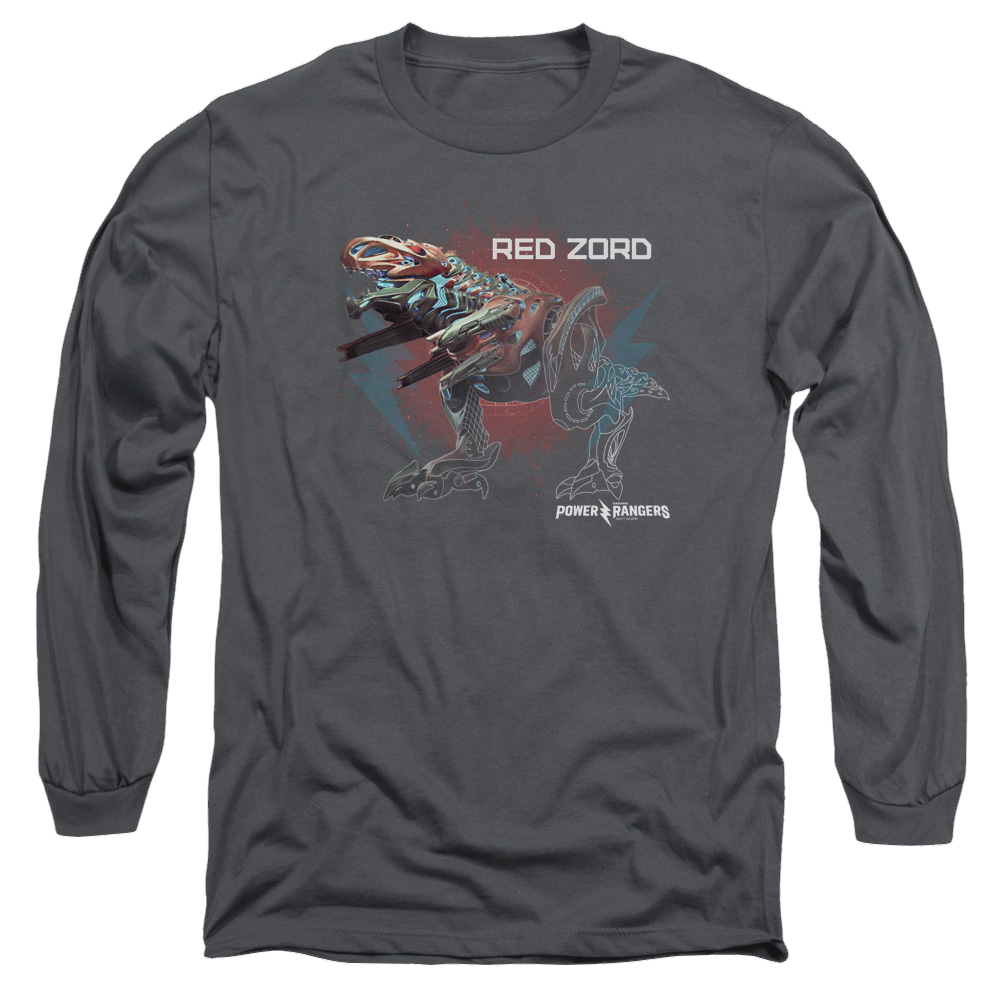 Power Rangers Red Zord Men's Long Sleeve T-Shirt Men's Long Sleeve T-Shirt Power Rangers   
