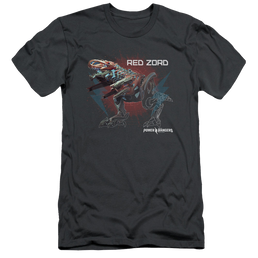 Power Rangers Red Zord Men's Premium Slim Fit T-Shirt Men's Premium Slim Fit T-Shirt Power Rangers   