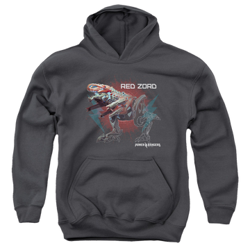 Power Rangers Red Zord Youth Hoodie (Ages 8-12) Youth Hoodie (Ages 8-12) Power Rangers   