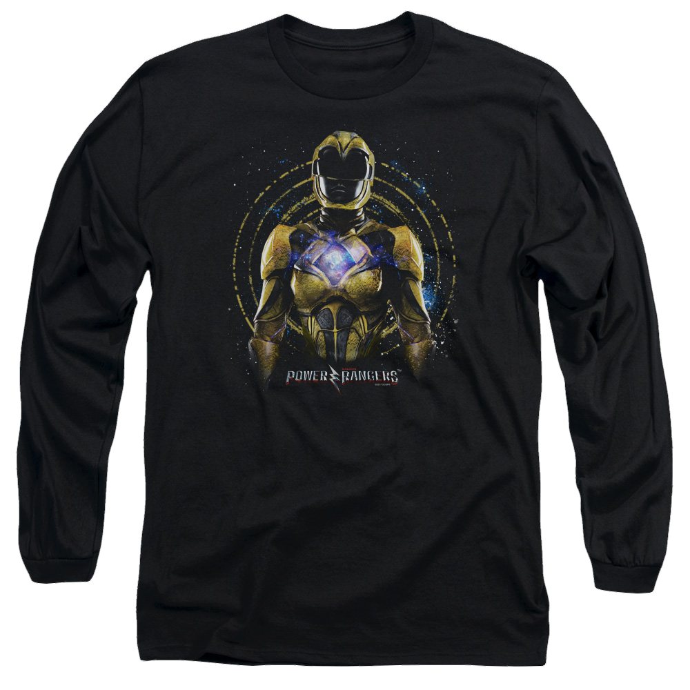 Power Rangers Yellow Ranger Men's Long Sleeve T-Shirt Men's Long Sleeve T-Shirt Power Rangers   